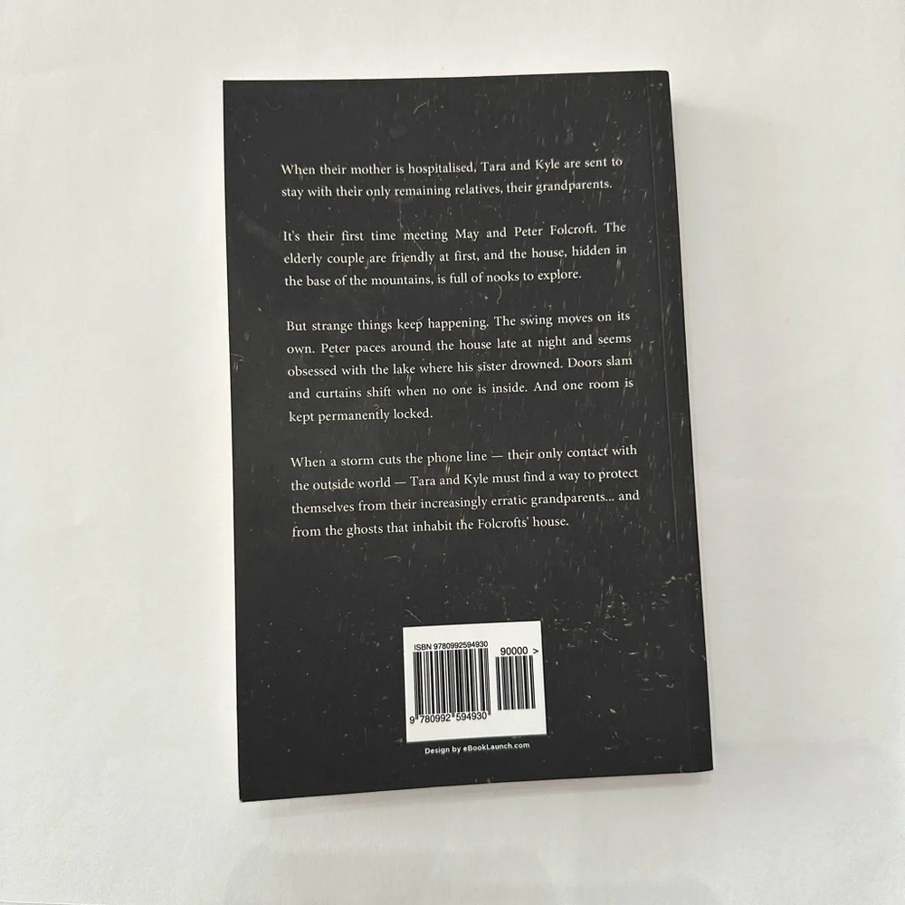 The Folcroft Ghosts by Darcy Coates Paperback Book Horror Mystery Ghost Story